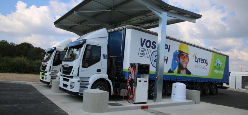 Gaz naturel transport BioGNV GNV France Europe