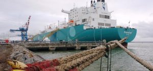 La première livraison de gaz naturel fêté par GDF Suez