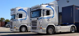 Quand les transporteurs routiers français roulent au gaz