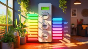 Illustration de l'impact des nouvelles règles tarifaires sur les factures de gaz et d'électricité. Image réalisée par IA.