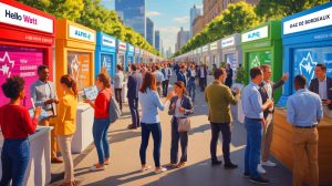 Illustration de l'opération d'achat groupé d'énergie proposée par Hello Watt en 2025. Image réalisée par IA.