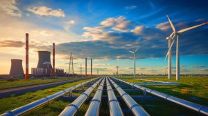 Illustration de la dépendance énergétique européenne face à la fin des exportations de gaz russe via l'Ukraine. Image réalisée par IA.