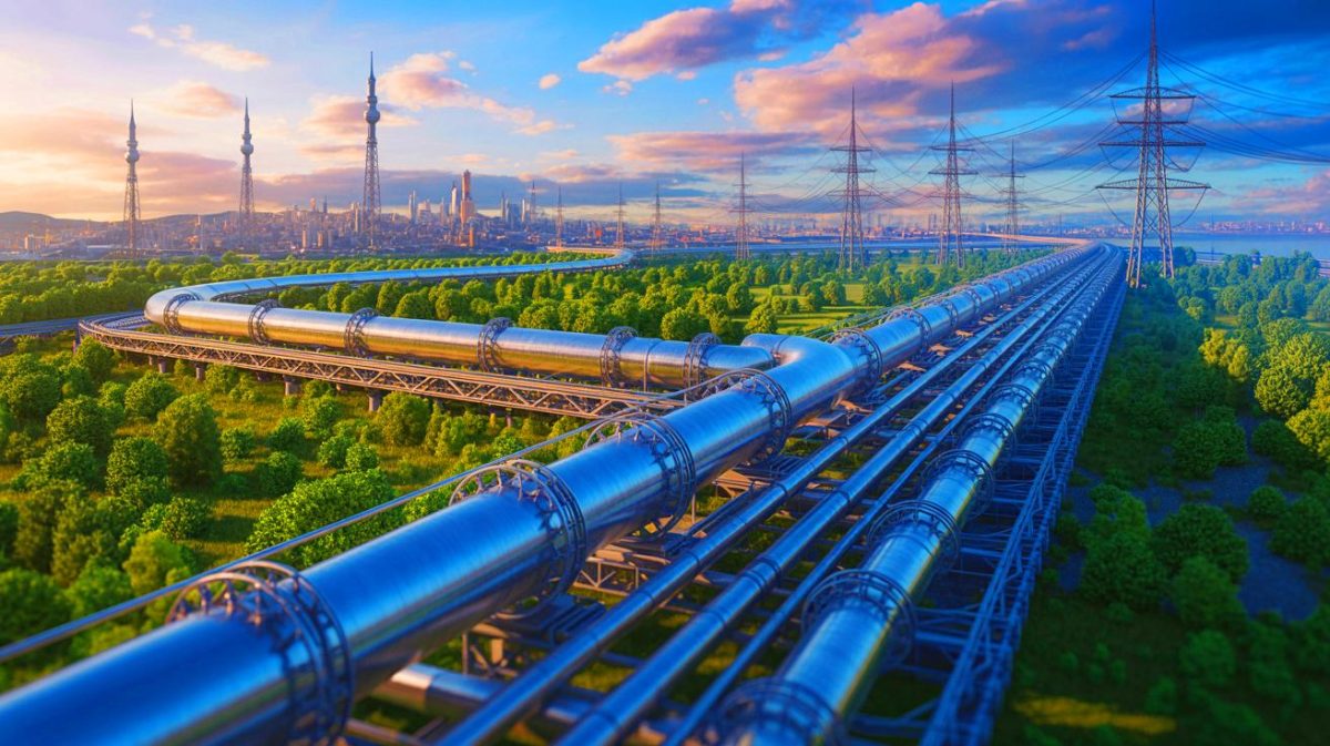 Ce pays discret qui relance le gaz russe en Europe : une montée en flèche des flux bouleverse tout l’équilibre énergétique Illustration de l'acheminement du gaz russe vers l'Europe via le gazoduc Turkish Stream, générée par intelligence artificielle.