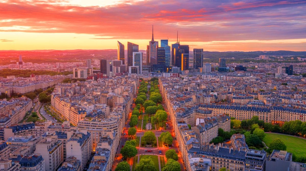 Illustration de la gestion durable des mètres carrés sous-utilisés en France, générée par intelligence artificielle.