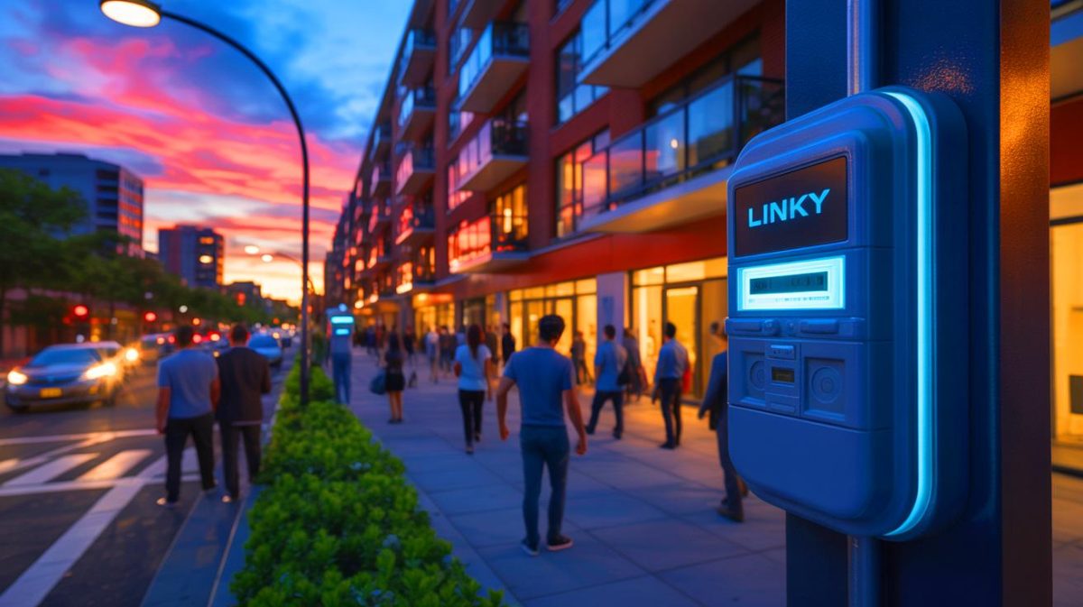 Le compteur Linky accusé de provoquer une vague massive de coupures et de baisses de tension dans près d’un million de foyers Illustration de l'impact des compteurs Linky sur les coupures de courant, générée par intelligence artificielle.