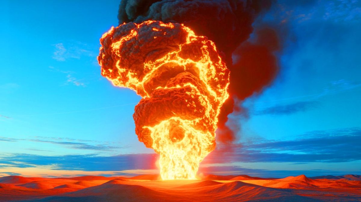 « C’est du gâchis criminel » : le torchage de gaz explose dans le monde, une pollution massive totalement inutile selon les experts Illustration de l'impact environnemental du torchage de gaz, créée par intelligence artificielle.