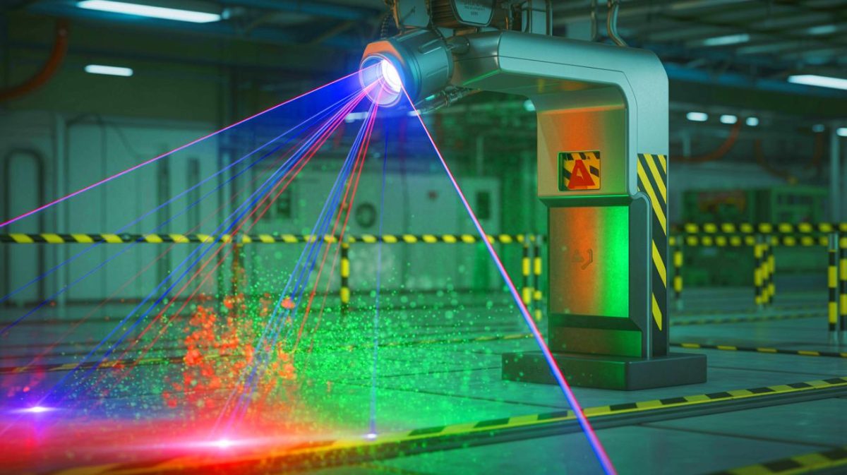 « Ils ont construit un œil de Sauron pour l’atmosphère » : un capteur futuriste traque les aérosols et les menaces chimiques invisibles Illustration de la détection des aérosols dangereux dans l'air à l'aide de la technologie laser, générée par intelligence artificielle.