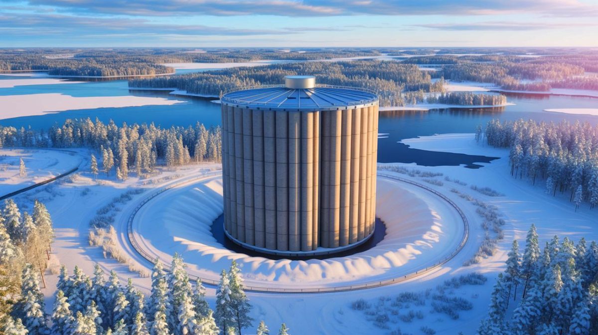 « Cette technologie peut changer notre destin » : l’invention finlandaise qui menace de remplacer le gaz naturel pour de bon et bouleverser le marché énergétique mondial Illustration de la batterie de sable innovante développée en Finlande, générée par intelligence artificielle.