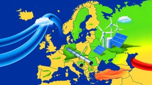 Illustration de la feuille de route pour mettre un terme à la dépendance énergétique de l'Union européenne vis-à-vis de la Russie. Image réalisée par IA.