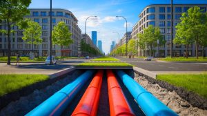 Illustration de la mise à jour des tarifs du gaz en juillet 2025. Image réalisée par IA.