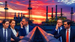 Illustration de l'impact des sanctions économiques sur les exportations russes de combustibles fossiles.