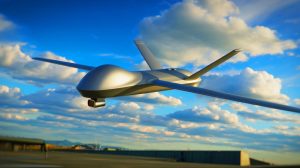 Illustration de la coopération entre Airbus et Kratos pour le développement du drone furtif XQ-58A Valkyrie destiné à la Luftwaffe.