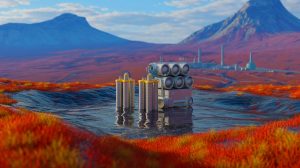 Illustration de la découverte de l'hydrogène blanc en Sibérie et ses implications géopolitiques.