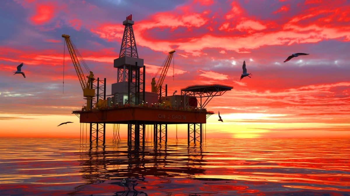 « Vous détruisez notre mer » : ce gisement de 200 millions de barils oppose la Pologne à l’Allemagne entre promesse énergétique et menace écologique Illustration de la découverte d'un gisement pétrolier en mer Baltique et ses implications énergétiques pour l'Europe.