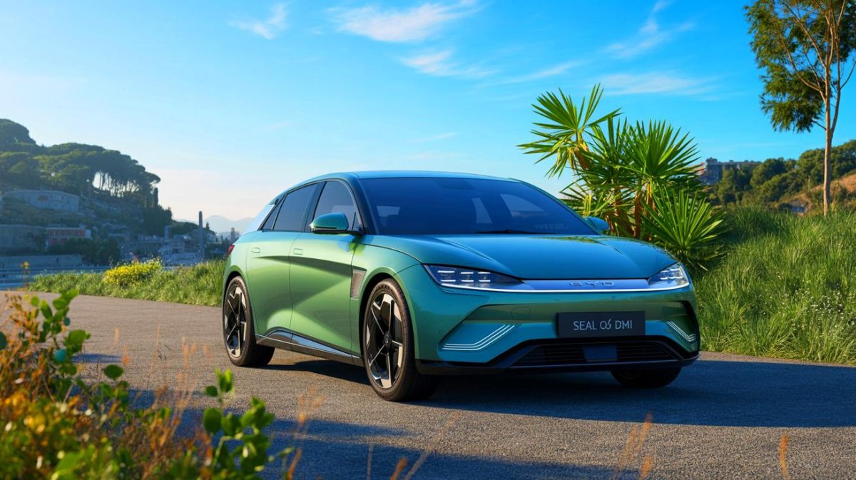 « C’est la fin de Tesla » : l’hybride BYD chinois parcourt 2 000 km sans recharge et humilie l’industrie américaine Illustration de la présentation du break hybride rechargeable Seal 06 DM-i de BYD, soulignant son autonomie et ses technologies avancées.