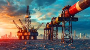 Illustration de l'impact des sanctions économiques sur les exportations russes de combustibles fossiles.