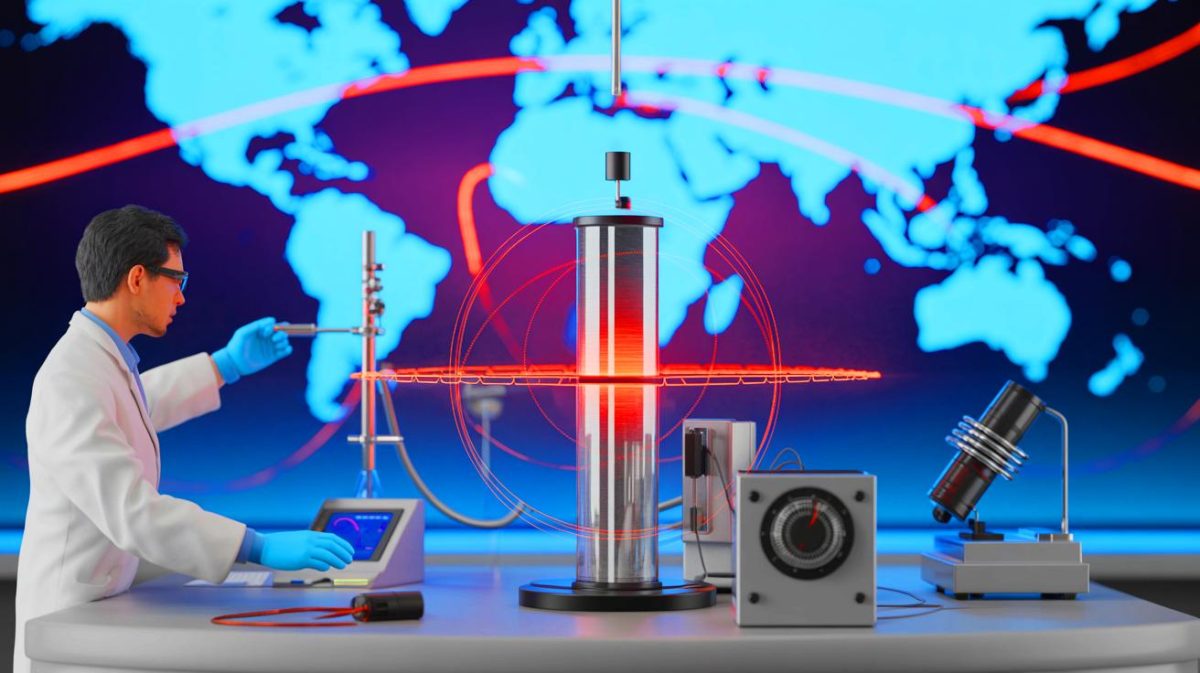 « Voler l’énergie à la planète elle-même » : exploiter la rotation terrestre pour produire de l’électricité divise déjà scientifiques et industriels sur la faisabilité Illustration de la mesure d'une tension électrique générée par la rotation terrestre.