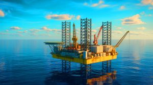 Illustration de la découverte d'un vaste réservoir de gaz naturel au large de Chypre par ExxonMobil.