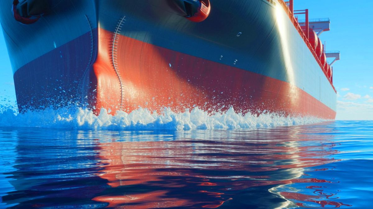 Ils naviguent en silence, libérant un gaz dangereux : cet impact environnemental méconnu menace les communautés côtières Illustration de la libération de méthane par les navires en mer.