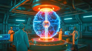 Illustration de la prouesse du tokamak West maintenant un plasma pendant 22 minutes.