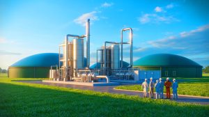 Illustration de l'importance des biogaz et du biométhane dans la transition énergétique mondiale.