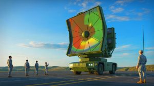 Illustration de la capacité du système LTAMDS de Raytheon à contrer les menaces aériennes modernes.