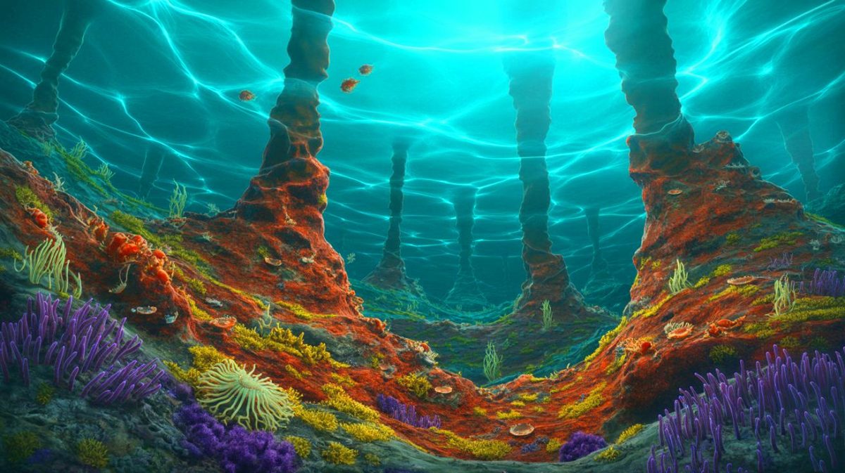 Cette découverte sous-marine d’un système hydrothermal 100 fois plus grand alimente une rivalité scientifique sur l’exploitation future de l’hydrogène naturel Illustration de la découverte d'un vaste système hydrothermal riche en hydrogène sous le Pacifique occidental.