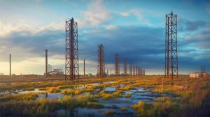 Illustration de la fermeture du gigantesque gisement de gaz de Groningue et ses implications énergétiques.
