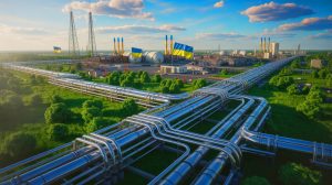 Illustration de la rupture du contrat de transit de gaz entre Naftogaz et Gazprom et ses répercussions sur la sécurité énergétique en Europe de l'Est.