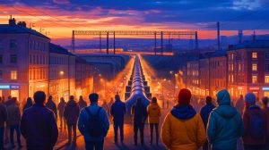 Illustration de la crise énergétique en Europe de l'Est causée par la fin du transit du gaz russe via l'Ukraine.
