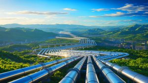 Illustration de l'importance stratégique des pipelines dans le transport énergétique mondial.