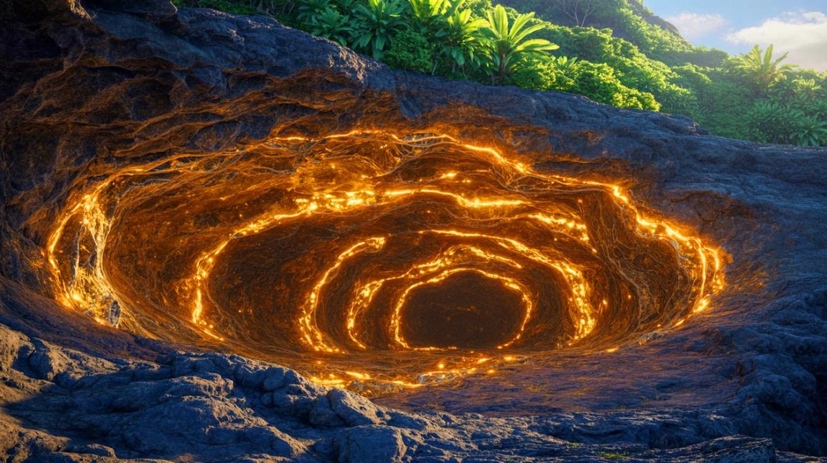 « Il y a assez d’or pour recouvrir la Terre de 46 centimètres » : Hawaï cache le plus gros gisement aurifère de l’histoire qui révolutionne l’économie Illustration de la découverte d'un gisement d'or colossal sous les volcans d'Hawaï.