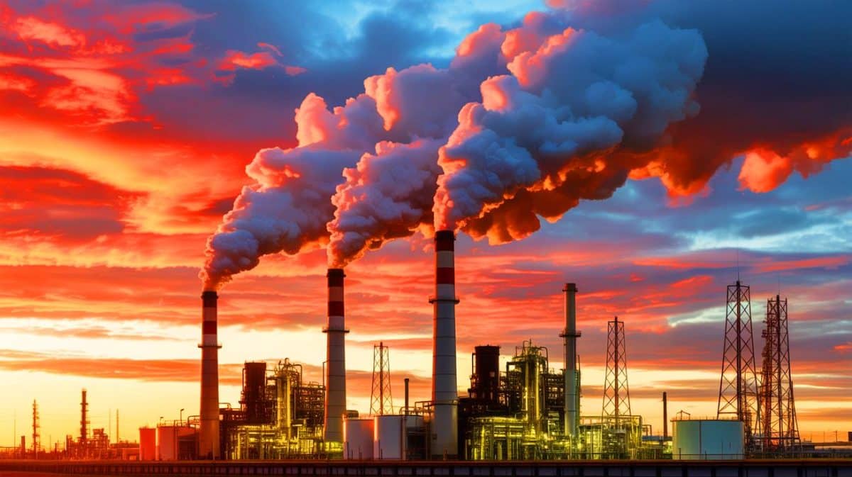 « Cacher les impacts de la pollution au public » : les États-Unis suppriment la surveillance de 8 000 installations polluantes pour protéger l’industrie pétrolière Illustration de la suppression du programme de suivi des émissions des grands pollueurs aux États-Unis.