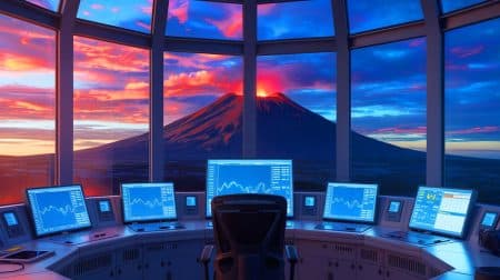 Attention : ce volcan européen menace des millions, les scientifiques prédisent des séismes imminents grâce à l’IA Illustration de l'impact de l'intelligence artificielle sur la surveillance sismique du Campi Flegrei.