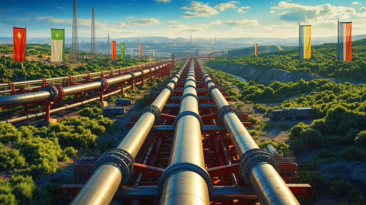 « L’Europe piégée par Moscou » : malgré les sanctions, le pétrole russe coule toujours dans l’oléoduc Droujba au cœur des tensions en Hongrie Illustration de l'oléoduc Droujba, symbole de la dépendance énergétique européenne envers le pétrole russe.