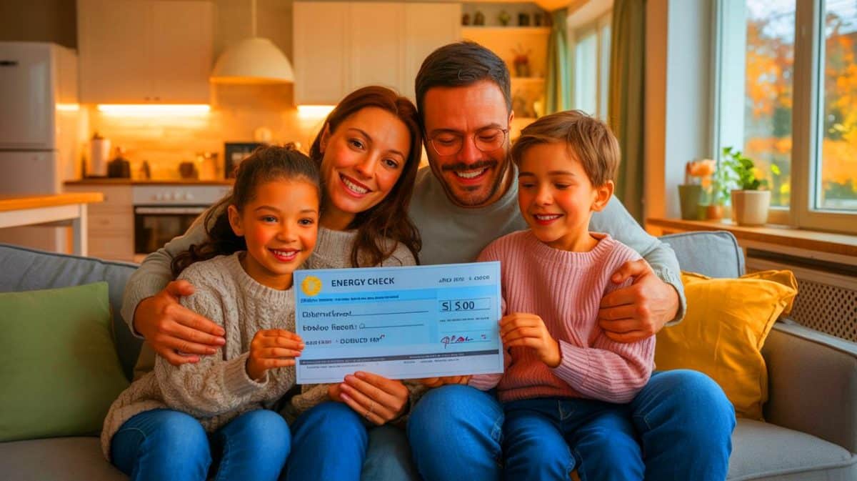 « L’État verse 277 € en novembre » : des millions de Français ignorent cette aide qui arrive maintenant Illustration de la distribution automatique du chèque énergie aux ménages éligibles pour alléger les factures énergétiques.