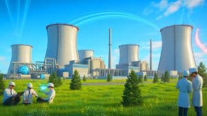 Illustration de la révolution énergétique russe avec le développement du premier cycle de combustible nucléaire fermé.