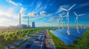 Illustration de la réduction de la dépendance énergétique européenne vis-à-vis de la Russie.