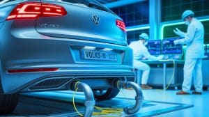 Illustration de la fraude aux émissions polluantes dans l'industrie automobile.
