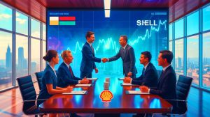 Illustration de l'accord gazier entre la Hongrie et Shell renforçant la diversification énergétique.