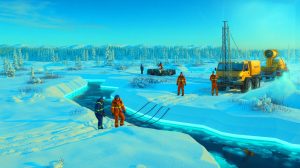 Illustration de la découverte de l'hydrogène blanc en Sibérie et de son impact sur le secteur énergétique mondial.