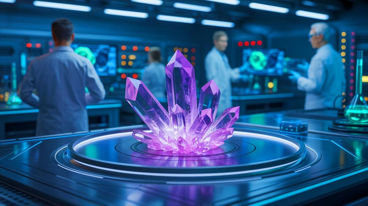 « Ce cristal respire comme un poumon » : la découverte coréenne pulvérise toutes les technologies énergétiques actuelles existantes Illustration de la découverte d'un cristal capable de respirer l'oxygène.