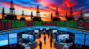 Illustration de l'impact des fluctuations économiques sur le marché du gaz et des décisions de l'OPEP+.