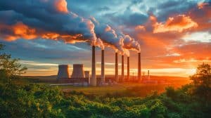 Illustration de l'alerte de l'ONU sur l'augmentation des énergies fossiles avant la COP30.