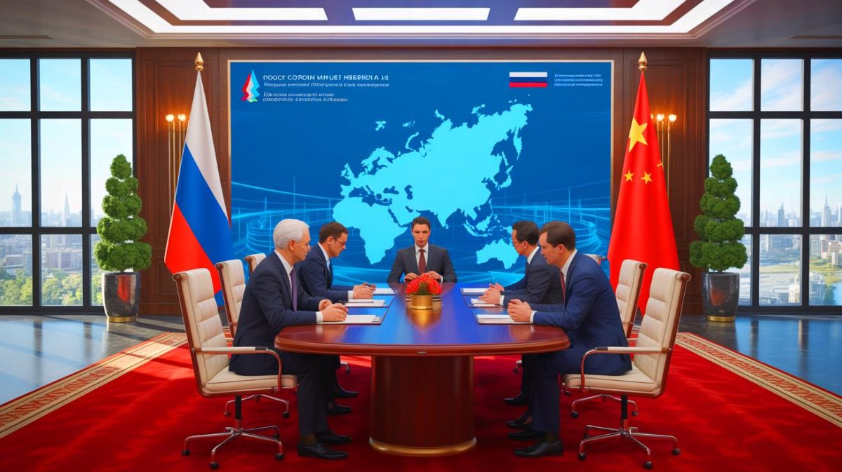 « Un prix inférieur à l’Europe » : la Russie et la Chine signent Power of Siberia 2 qui livre 50 milliards de mètres cubes via la Mongolie Illustration de la signature de l'accord pour le gazoduc Power of Siberia 2 entre la Russie et la Chine.