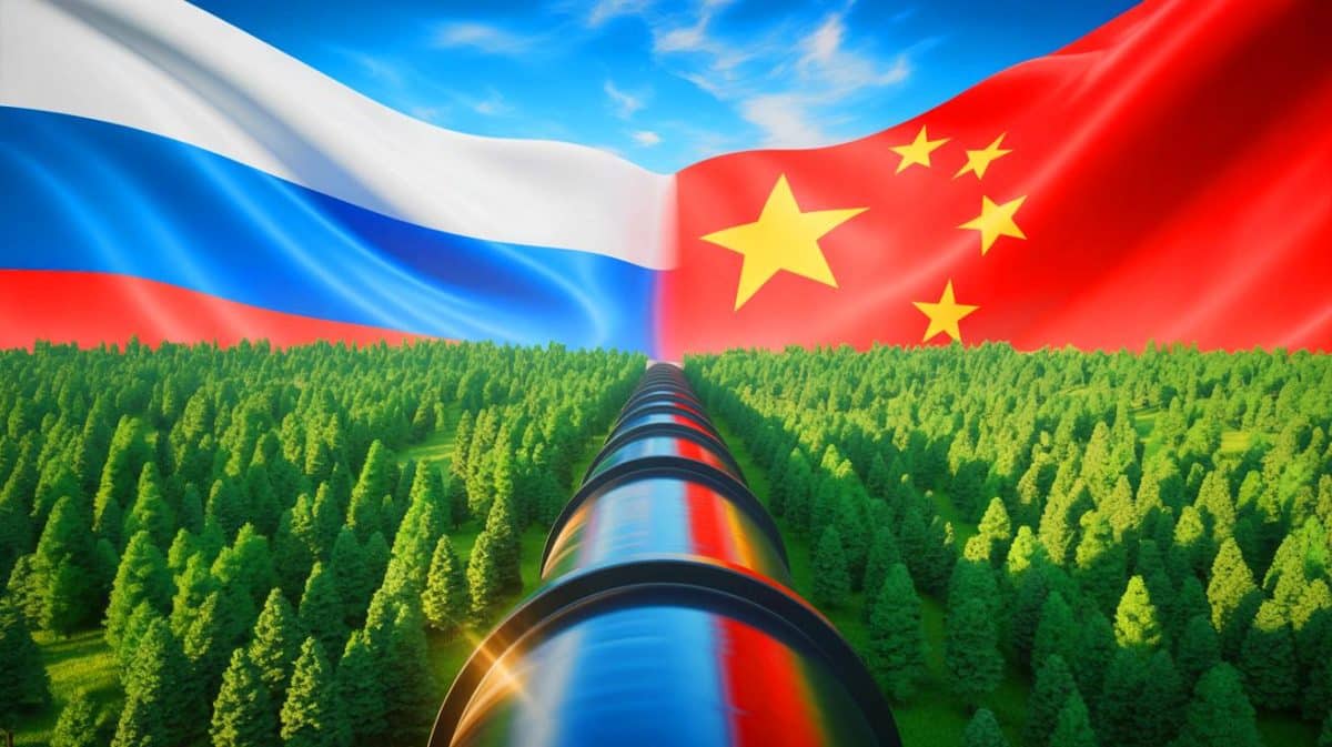 « La Russie livre 100 milliards de m³ de gaz à la Chine » : ce méga-gazoduc Power of Siberia 2 condamne l’Europe à la ruine industrielle Illustration de l'accord énergétique entre la Russie et la Chine impactant l'ordre gazier mondial.