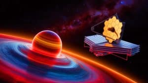 Illustration de la découverte de phosphine dans l'atmosphère d'une naine brune.
