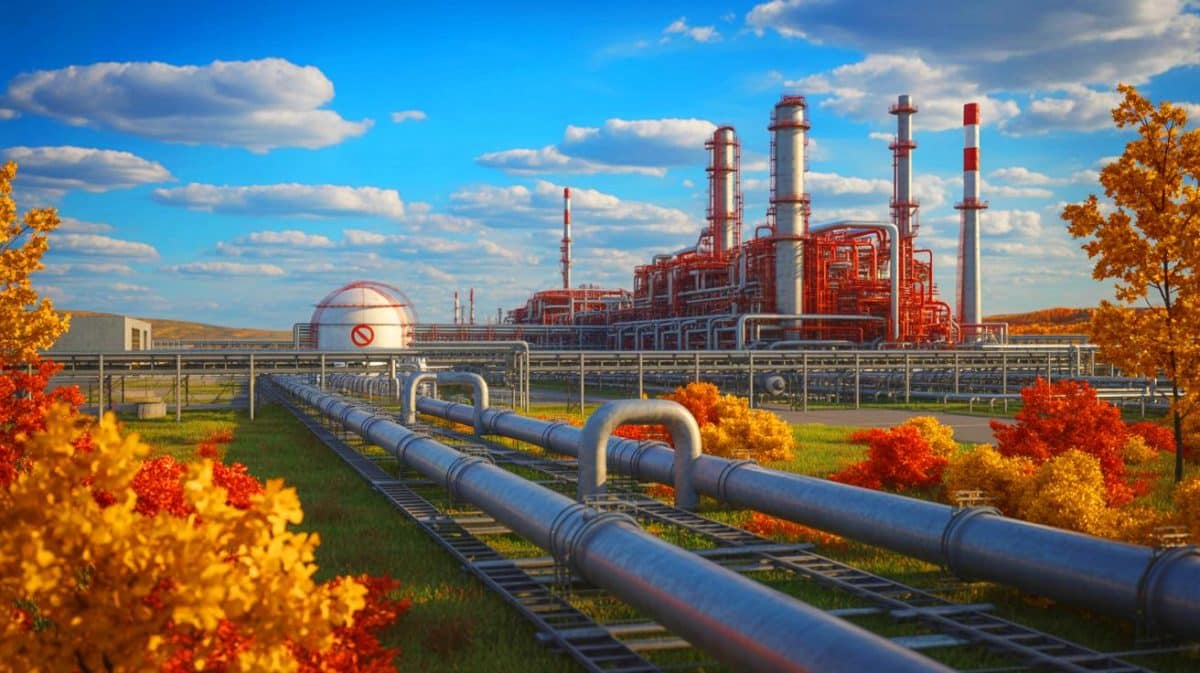 « Moscou étouffe sous les sanctions » : la chute des exportations de pétrole plonge la Russie dans une crise économique sans précédent Illustration de la chute des exportations russes de combustibles fossiles et ses impacts économiques.