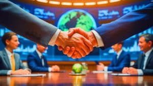 Illustration de l'accord entre la Hongrie et Engie pour diversifier les sources de gaz naturel liquéfié.