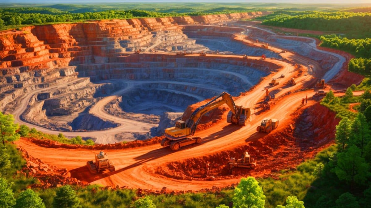 « Un trésor sous leurs pieds » : ce gisement de lithium en Arkansas vaut neuf fois la demande mondiale (et pourrait rebattre les cartes de la transition énergétique) Illustration de la découverte d'un gigantesque gisement de lithium en Arkansas.